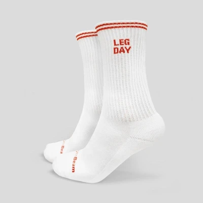 GymBeam GymRat Socks 3Pack White