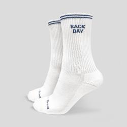 GymBeam GymRat Socks 3Pack White