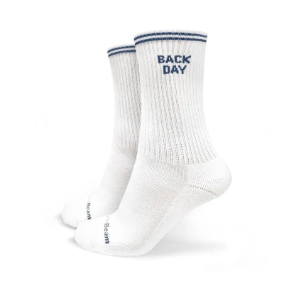 GymBeam GymRat Socks 3Pack White