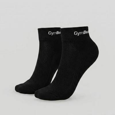 GymBeam Ponožky Quarter 3Pack Black