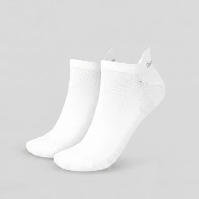 GymBeam Ponožky Tab 3Pack White