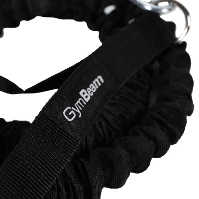 GymBeam Posilovací expandér s úchyty 15 kg