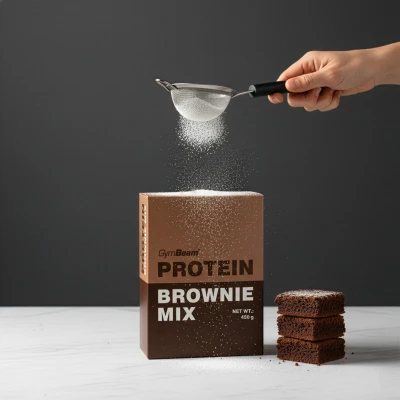 GymBeam Protein Brownie Mix čokoládová směs na pečení 450 g