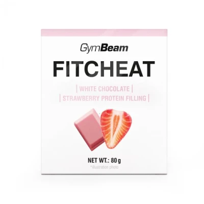GymBeam Proteinová čokoláda Fitcheat 80 g