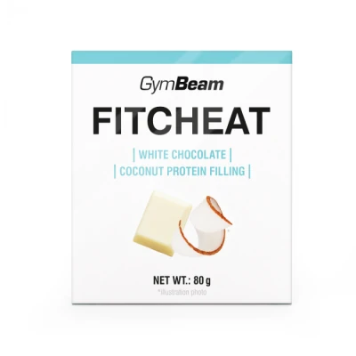 GymBeam Proteinová čokoláda Fitcheat 80 g