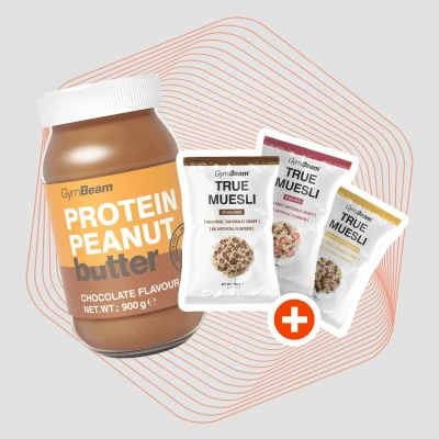 GymBeam Proteinové arašídové máslo 900 g