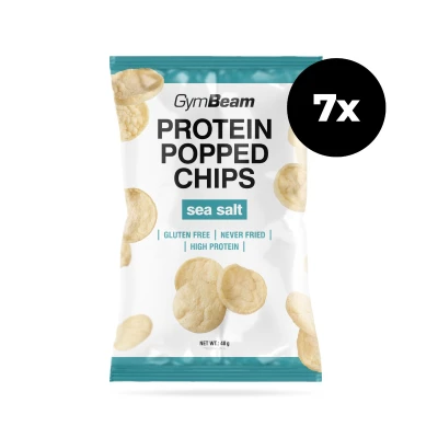 GymBeam Proteinové čipsy 7 x 40 g