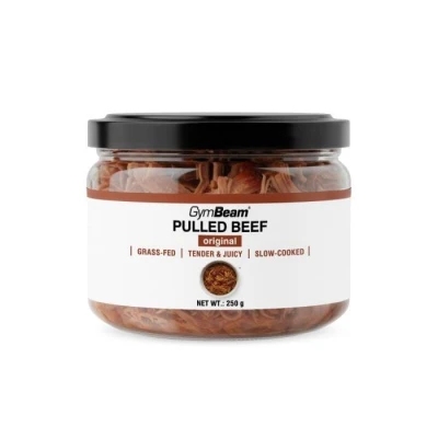 GymBeam Trhané hovězí maso 250 g