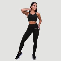 GymBeam Pulse Running Sports Bra Black
