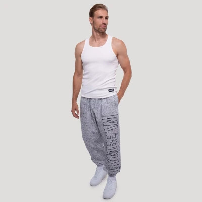 GymBeam Pumper Persistence šedé kalhoty