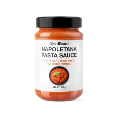GymBeam Rajčatová omáčka s cibulí a mrkví Napoletana 350 g