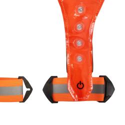GymBeam Reflexní běžecká vesta Orange