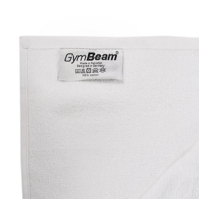GymBeam Ručník do fitka bílý