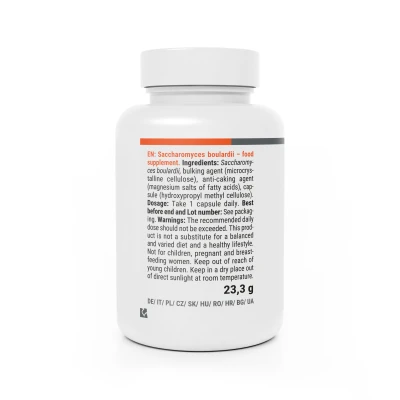 GymBeam Saccharomyces boulardii 60 kaps.