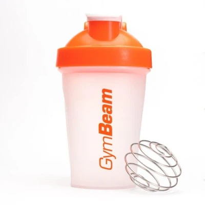 GymBeam Šejkr Blend Bottle průsvitně-oranžový 400 ml GymBeam Šejkr Blend Bottle průsvitně-oranžový 400 ml