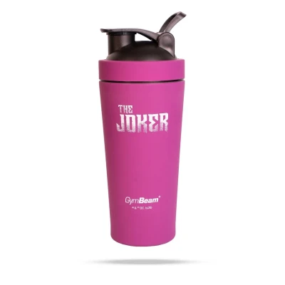 GymBeam Steel The Joker™ fialovo-černý šejkr 750 ml