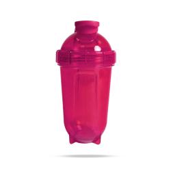 GymBeam Šejker Tritan Clear Pink 500 ml