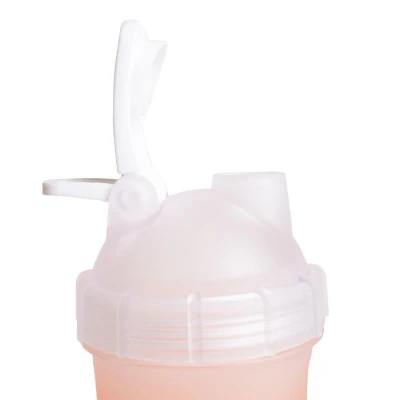 GymBeam Šejkr Tritan Gradient Orange 500 ml (VÝPRODEJ)