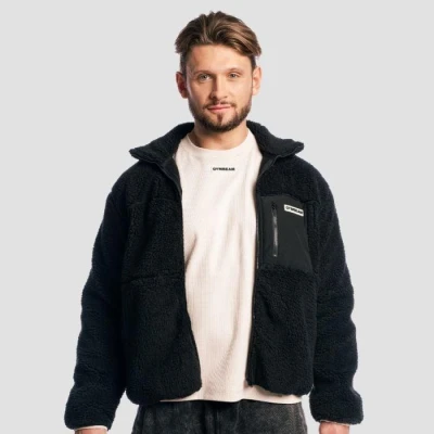 GymBeam Sherpa Black pánská bunda