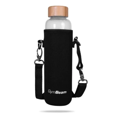 GymBeam Skleněná láhev Bamboo 600 ml GymBeam Skleněná láhev Bamboo 600 ml