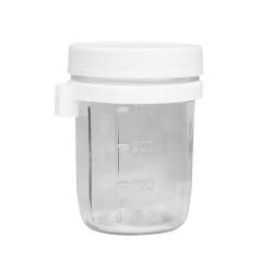 GymBeam Snídaňová sklenice White 350 ml