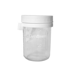GymBeam Snídaňová sklenice White 350 ml