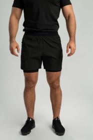 STRIX Šortky 2in1 Black