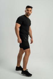 STRIX Šortky 2in1 Black