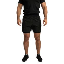 STRIX Šortky 2in1 Black