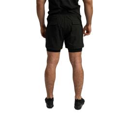 STRIX Šortky 2in1 Black