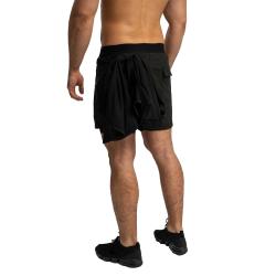 STRIX Šortky 2in1 Black