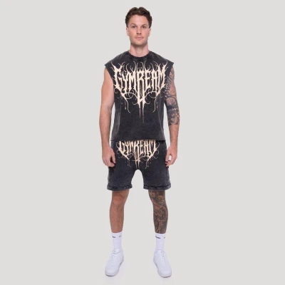 GymBeam Šortky Abyss Charcoal