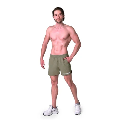 GymBeam Light Shorts Essence Green