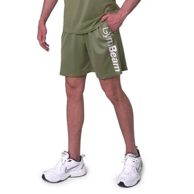GymBeam Mesh Shorts Essence Green