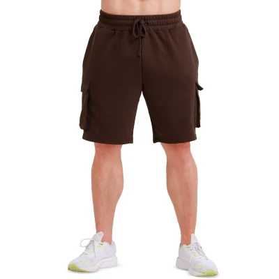 GymBeam Utility Shorts Brown