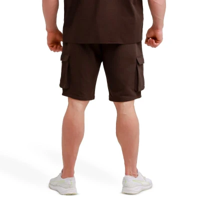 GymBeam Utility Shorts Brown