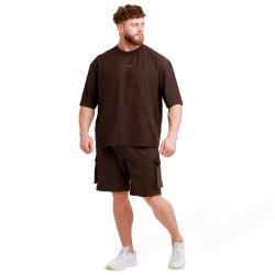 GymBeam Utility Shorts Brown