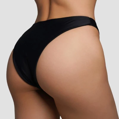 GymBeam Spodní díl plavek CURACAO Black