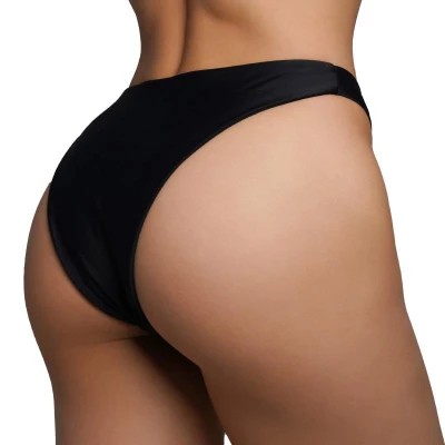 GymBeam Spodní díl plavek CURACAO Black