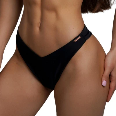 GymBeam HAWAII Black dámský spodní díl plavek