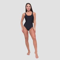 GymBeam Sportovní jednodílné plavky Black