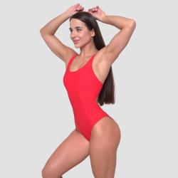 GymBeam Športové jednodielne plavky Red