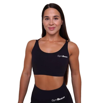 GymBeam Sportovní podprsenka BEAT Black