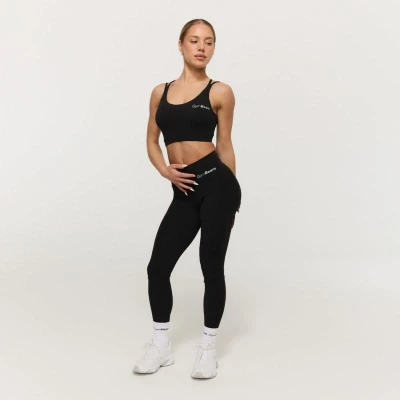 GymBeam Sportovní podprsenka BEAT Black