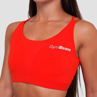 GymBeam Sportovní podprsenka BEAT Tangerine