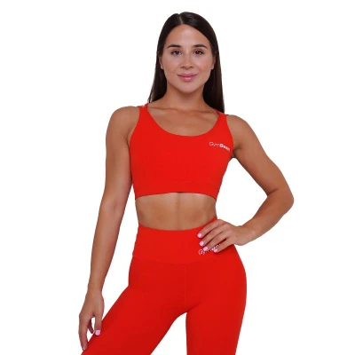 GymBeam Sportovní podprsenka BEAT Tangerine