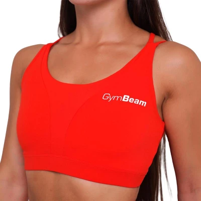 GymBeam Sportovní podprsenka BEAT Tangerine