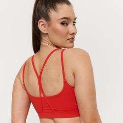 GymBeam Športová podprsenka BEAT Tangerine