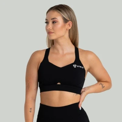 STRIX Sportovní podprsenka Black