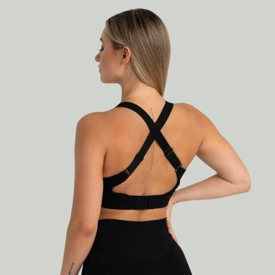 STRIX Sportovní podprsenka Black